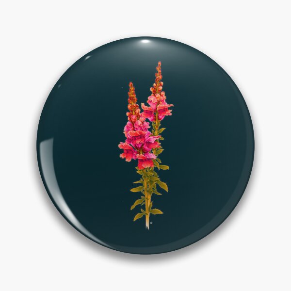 Item preview, vintage snapdragons flower      designed and sold by mtnappar.
