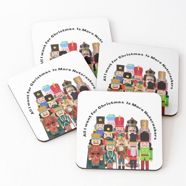 Item preview, All I Want for Christmas Is More Nutcrackers designed and sold by BeeGeesDesigns.