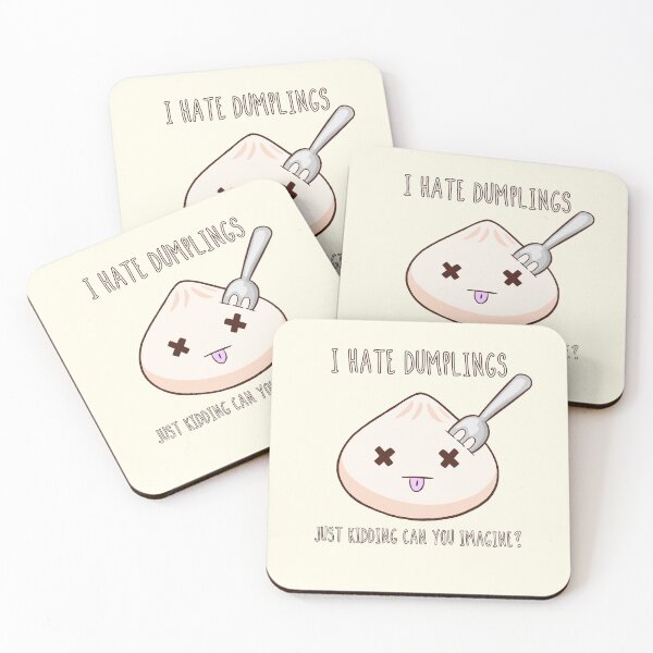 Item preview, I Hate Dumplings Fork Stab - Funny designed and sold by DynieKid.