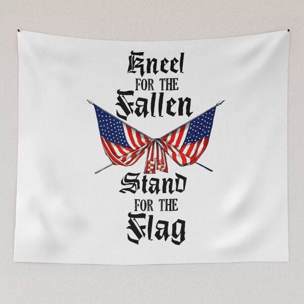 Item preview, NFL: Kneel for the Fallen, Stand for the Flag designed and sold by HouseofDaze.