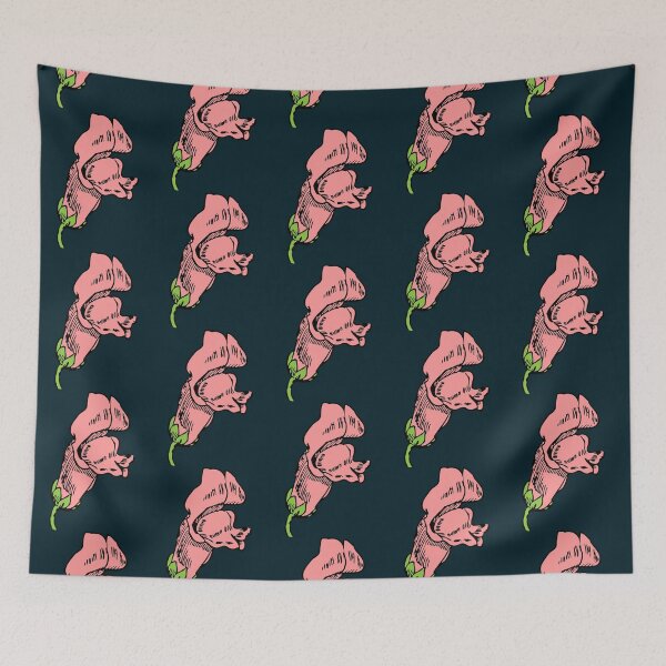 Item preview, Vintage Snapdragons flowers        designed and sold by mtnappar.