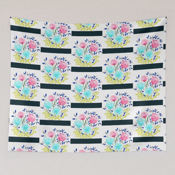 Item preview, Vintage Snapdragons flowers  Chiffon Top    designed and sold by mtnappar.