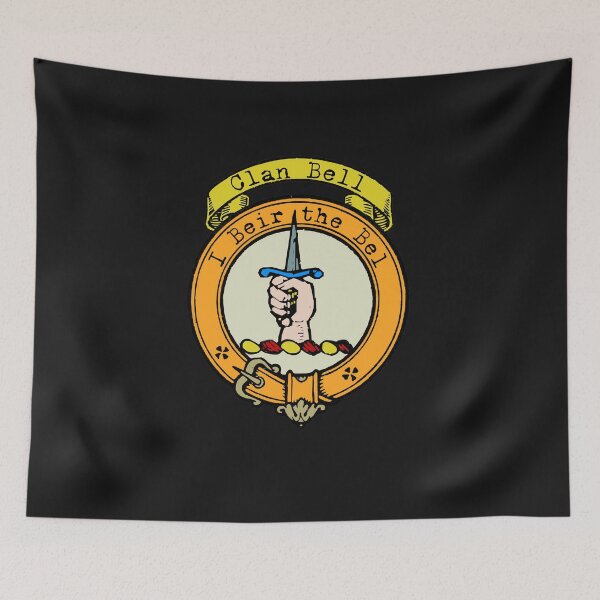 Item preview, Clan Bell Scottish Clan Surname crest designed and sold by BagTown Clans.