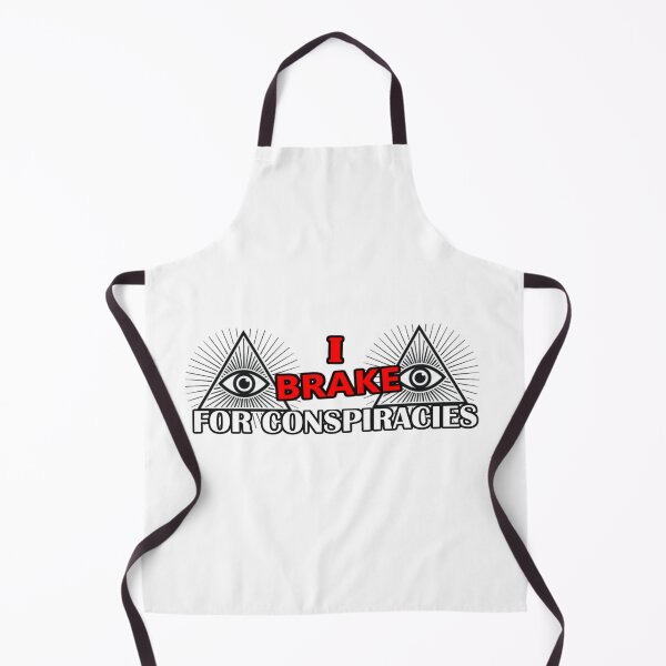 Item preview, I brake for Conspiracies designed and sold by BankrobberGus.