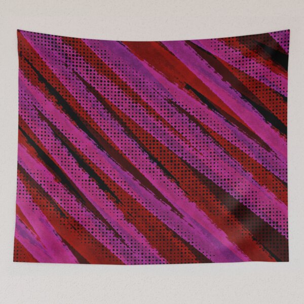 Item preview, Red Paint Strokes Grunge Pop Punk Vibes Neon 80s 90s designed and sold by that5280lady.
