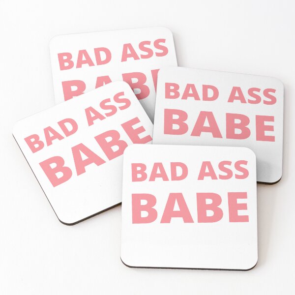 Item preview, Bad Ass Babe. Girl Power Design for the Boss Ladies Out There. Pink designed and sold by That Cheeky Tee.