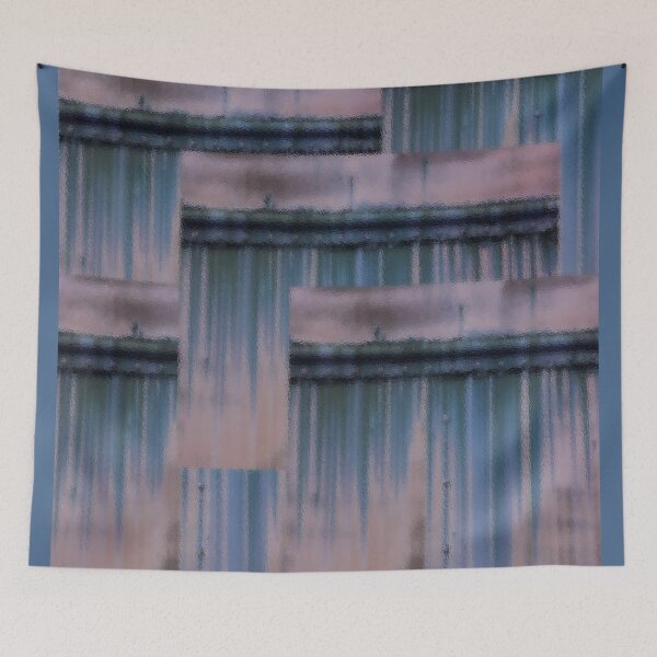 Item preview, Icicle Rust in Blue designed and sold by SGodsey.
