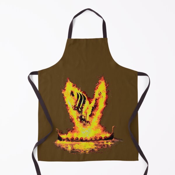 Item preview, Burning Viking Longboat  designed and sold by ontological.