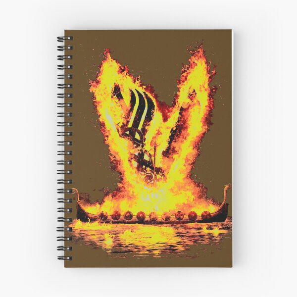 Item preview, Burning Viking Longboat  designed and sold by ontological.