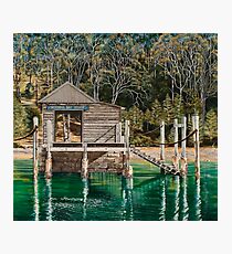 Morning Bay Wharf Photographic Print