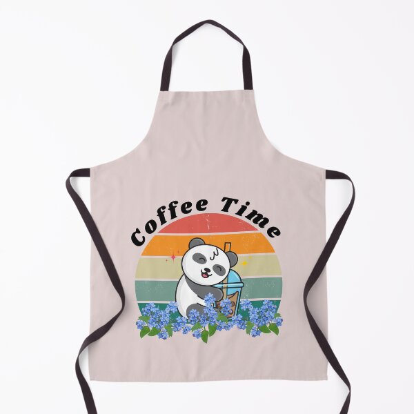 Item preview, Cute panda drinking coffee, coffee and panda designed and sold by ColourTrials.