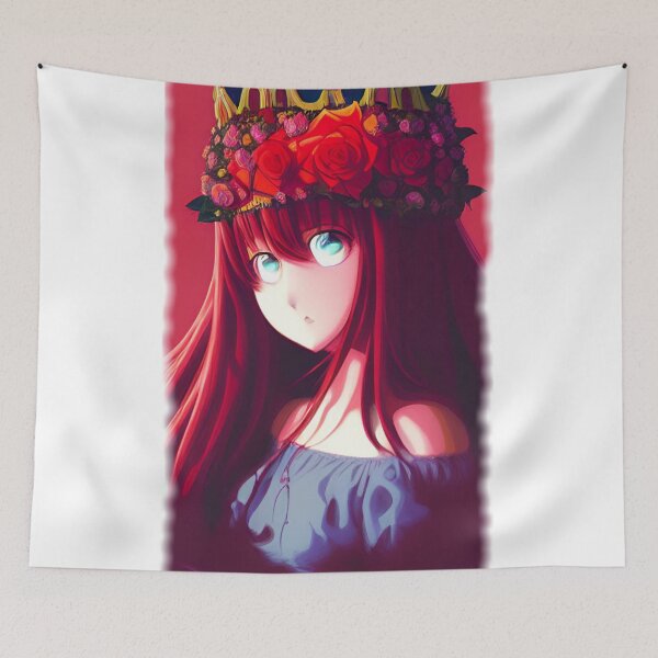 Item preview, Anime Girl Crown Flower designed and sold by entrys.