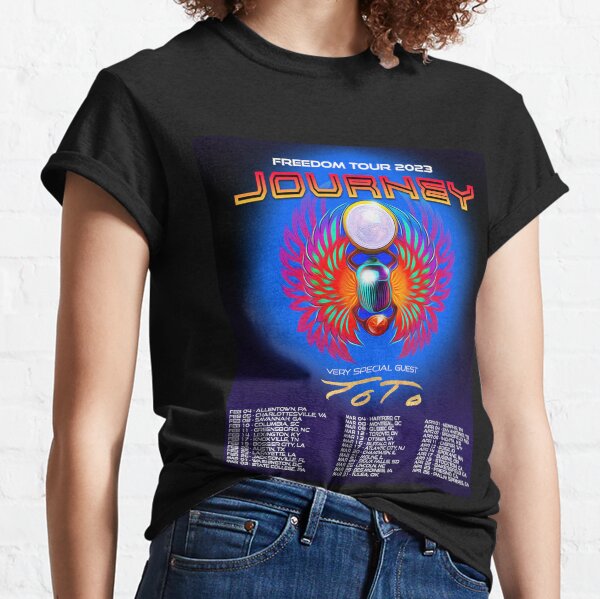JRNY Freedom Tour 2023 with Locations ang Dates Classic T-Shirt