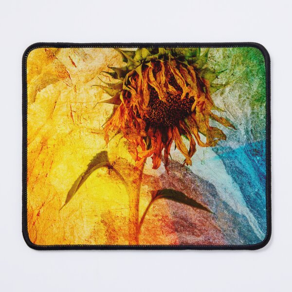 Item preview, Grungy Sunflower with bright background designed and sold by Images by Chris de Blank.