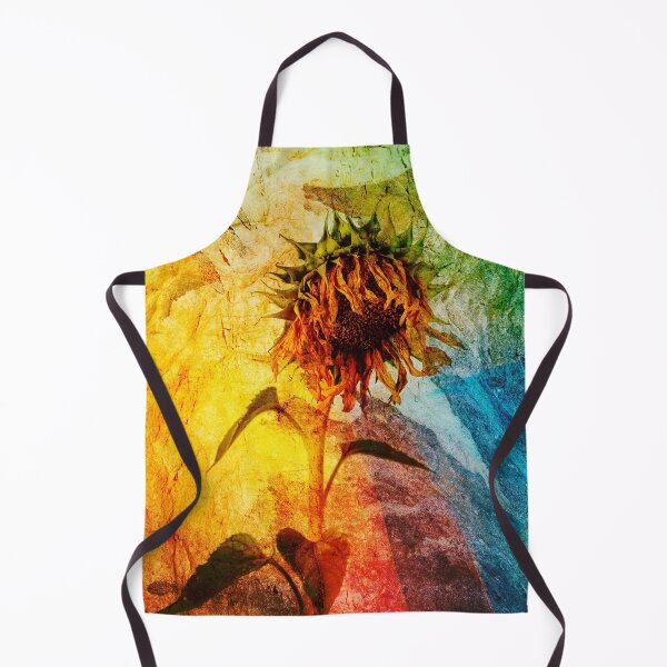 Item preview, Grungy Sunflower with bright background designed and sold by Images by Chris de Blank.