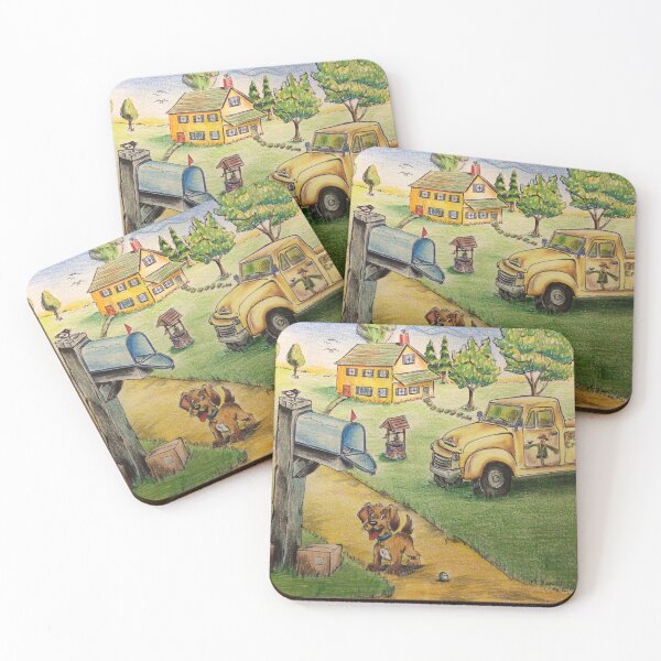 Item preview, Scarecrow Crops Family Mailbox Scene designed and sold by Letsdrawon.