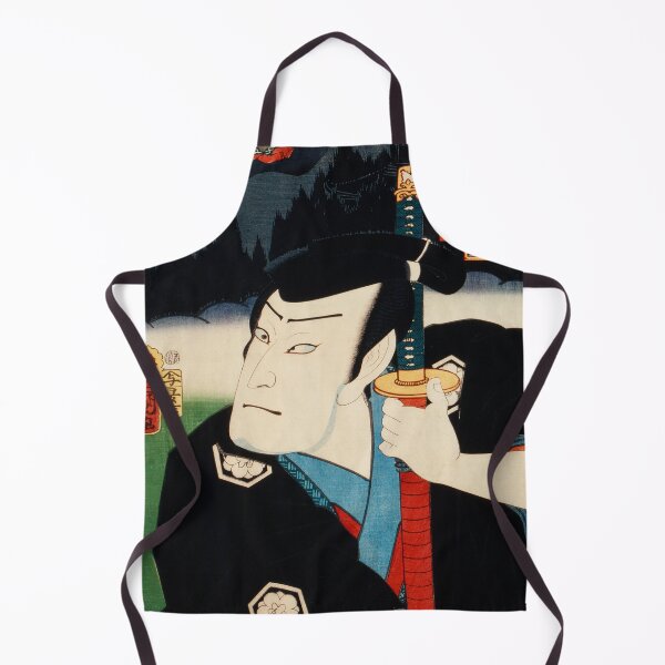 Item preview, Portraits an Actors by Toyohara Kunichika - Japanese woodblock designed and sold by TeeARTHY.