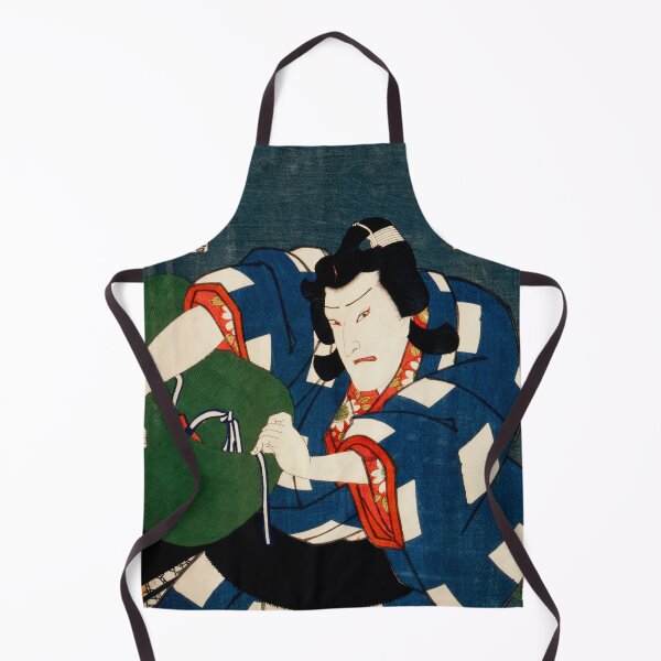 Item preview, Portraits an Actors by Toyohara Kunichika - Japanese woodblock designed and sold by TeeARTHY.