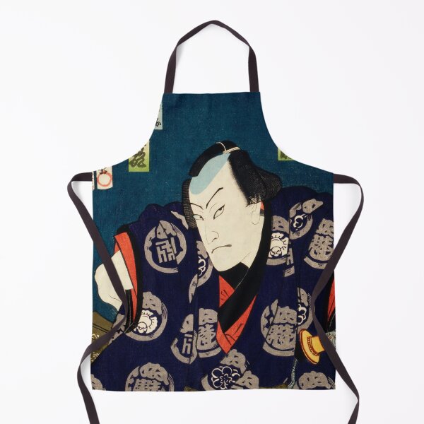 Item preview, Portraits an Actors by Toyohara Kunichika -- Japanese woodblock designed and sold by TeeARTHY.