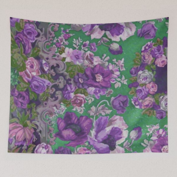 Item preview, Floral Block Printed Design Sir Matthew Digby Wyatt designed and sold by whitedove457.