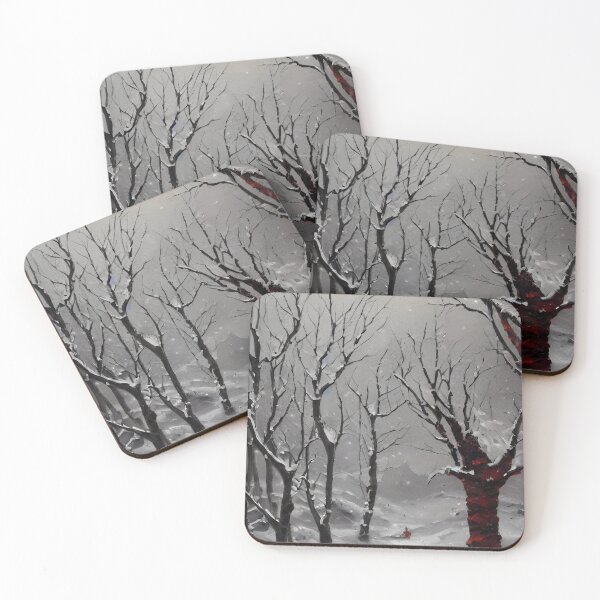 Item preview, Forest Winterscape designed and sold by Honey Crystal Fashion and Homegoods .