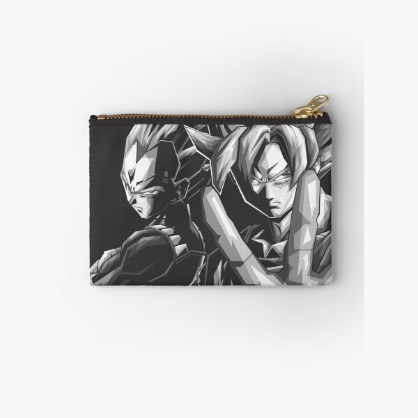 Item preview, Goka and Vegetto Popart grayscale designed and sold by Rizky Dwi Aprianda.