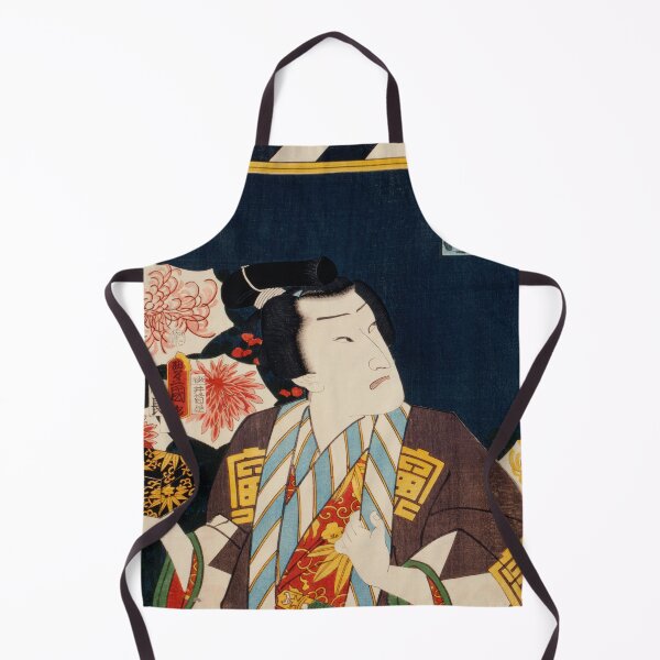 Item preview, Portraits an Actors by Toyohara Kunichika - Japanese woodblock designed and sold by TeeARTHY.