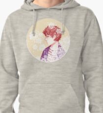 Sudadera con capucha jersey rosa