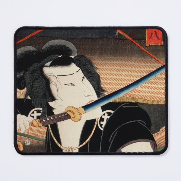 Item preview, Portraits an Actors by Toyohara Kunichika   - Japanese woodblock designed and sold by TeeARTHY.