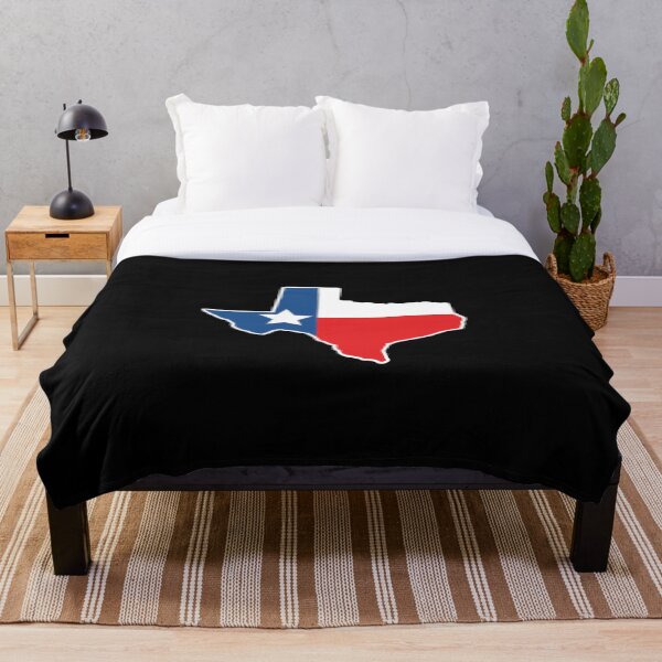 Item preview, Texas Flag in State Shape designed and sold by JupiterCyclops.