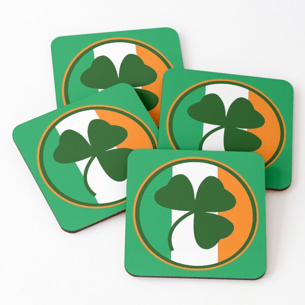 Item preview, Green and orange Irish logo, shamrock  designed and sold by aapshop.