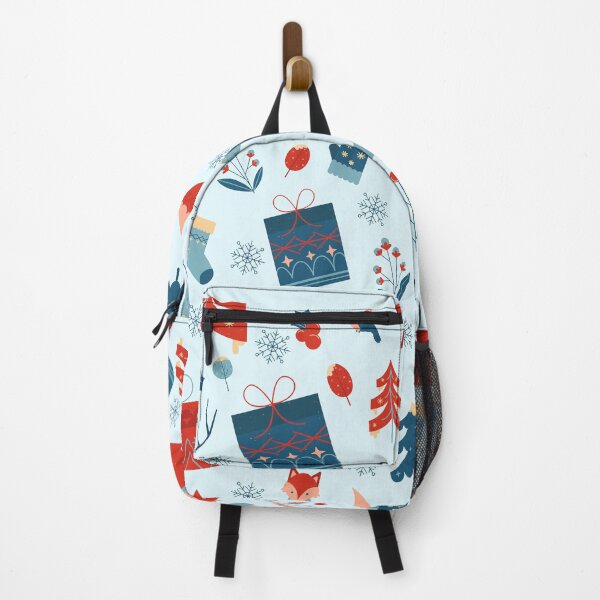 Item preview, Polar Christmas, Illustration with a beautiful pattern of cute animals enjoying the snow and Christmas elements. designed and sold by Malogue.