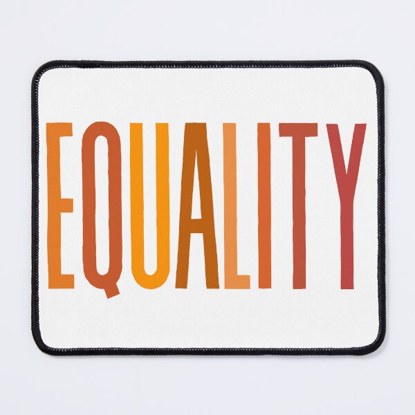 Item preview, EQUALITY | FALL COLORS MINIMALISM TEXT designed and sold by Festive Feminist.