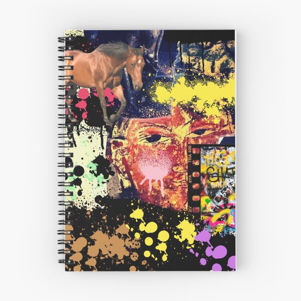 Item preview, GRAFFITI HORSE COLLAGE designed and sold by Swooncake Press.