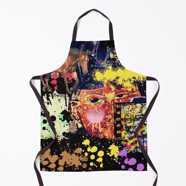 Item preview, GRAFFITI HORSE COLLAGE designed and sold by Swooncake Press.