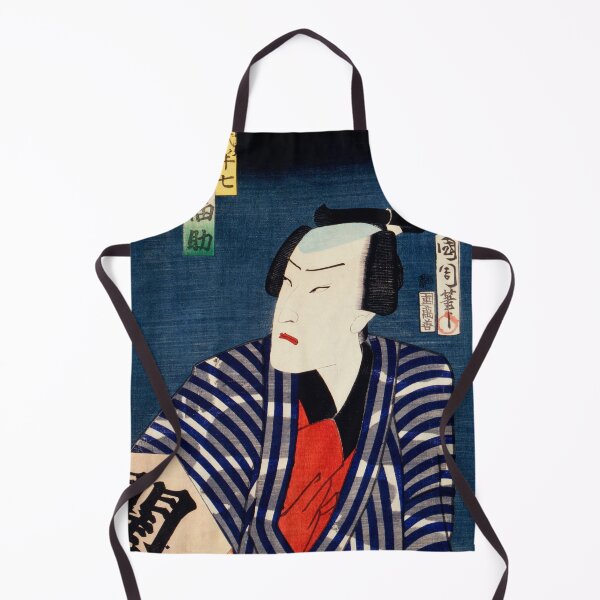 Item preview, Portraits an Actors by Toyohara Kunichika - Japanese woodblock designed and sold by TeeARTHY.