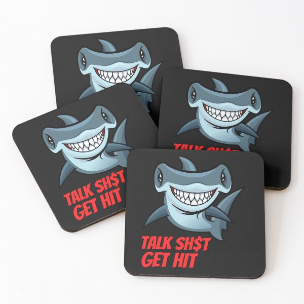 Item preview, Hammerhead Shark Cheeky Talk Sh$t Get Hit designed and sold by mkzmerch.