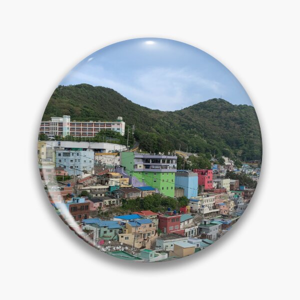 Aperçu de l'œuvre Village culturel de Gamcheon créée et vendue par ViewUnfiltered.