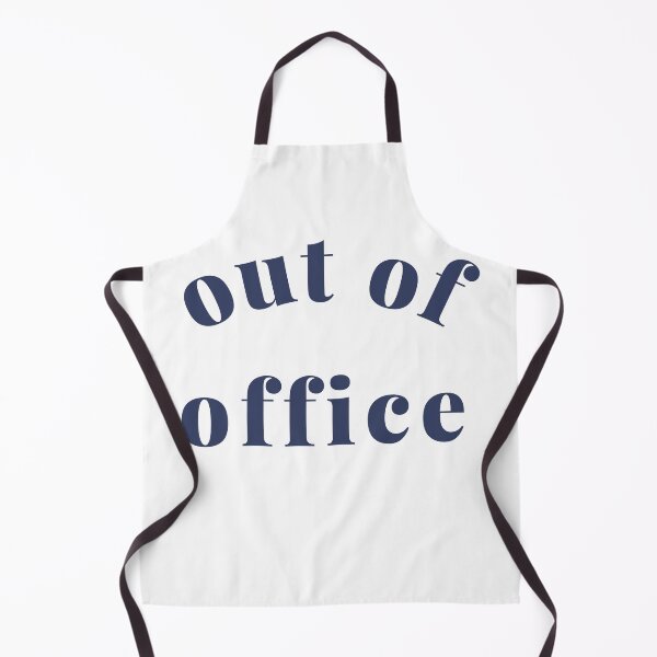 Item preview, Out of Office Slogan Design. Funny Working From Home Quote. Going on Vacation make sure to put your Out of Office On. Navy Blue designed and sold by That Cheeky Tee.