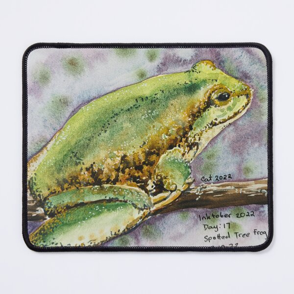 Item preview, Spotted Tree Frog designed and sold by bycatdesign.