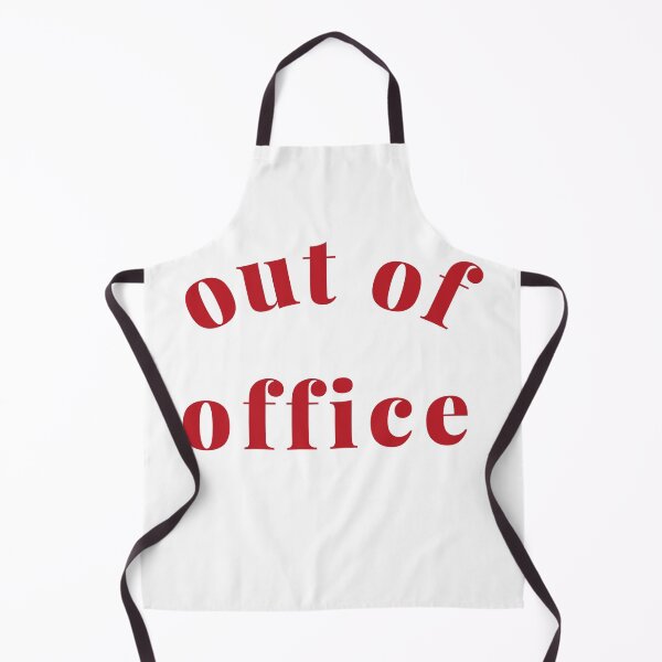 Item preview, Out of Office Slogan Design. Funny Working From Home Quote. Going on Vacation make sure to put your Out of Office On. Red designed and sold by That Cheeky Tee.