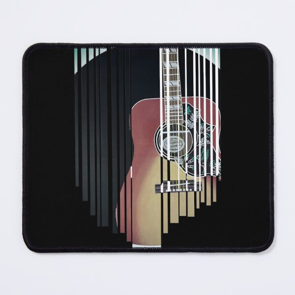 Item preview, Boho Guitar Line Art Painting designed and sold by for-dreams-sake.