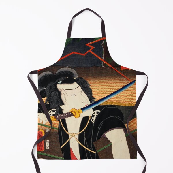 Item preview, Portraits an Actors by Toyohara Kunichika - Japanese woodblock designed and sold by TeeARTHY.
