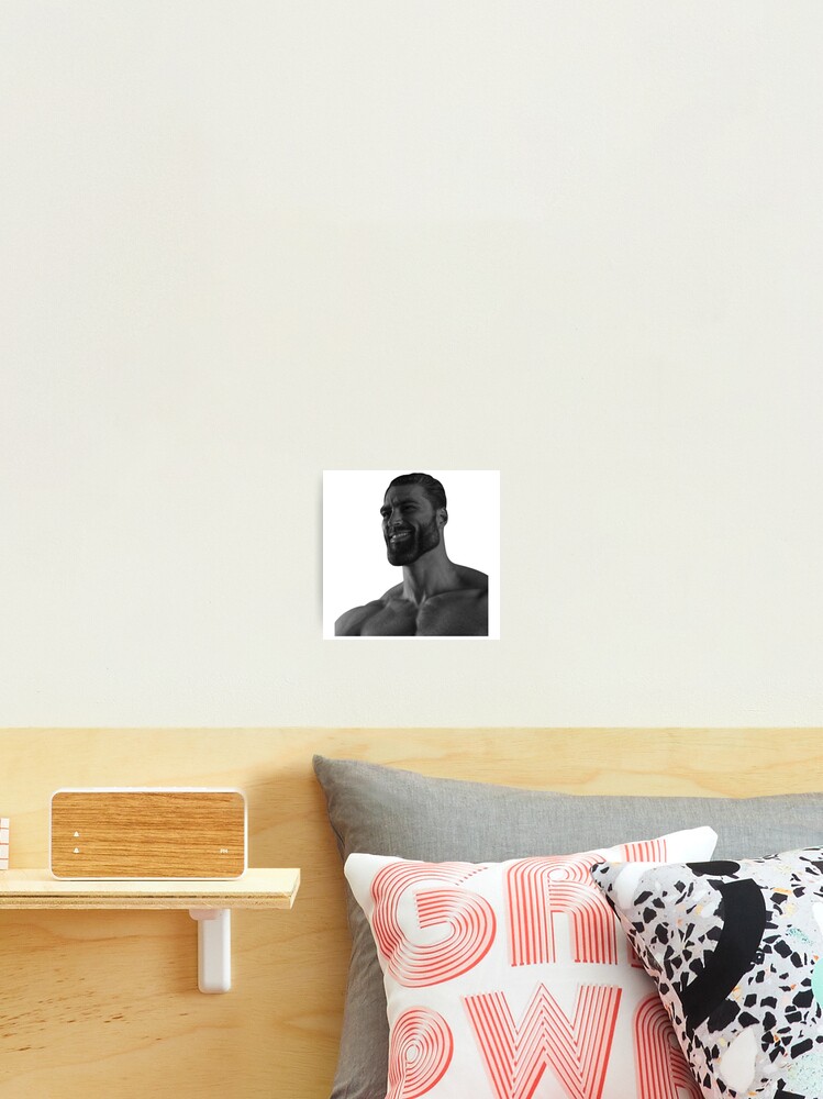 Giga Chad | Photographic Print