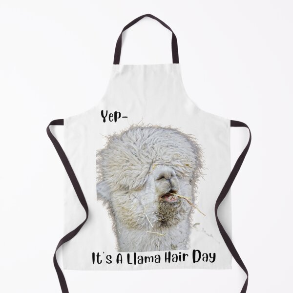 Item preview, Llama hair day designed and sold by BeeGeesDesigns.