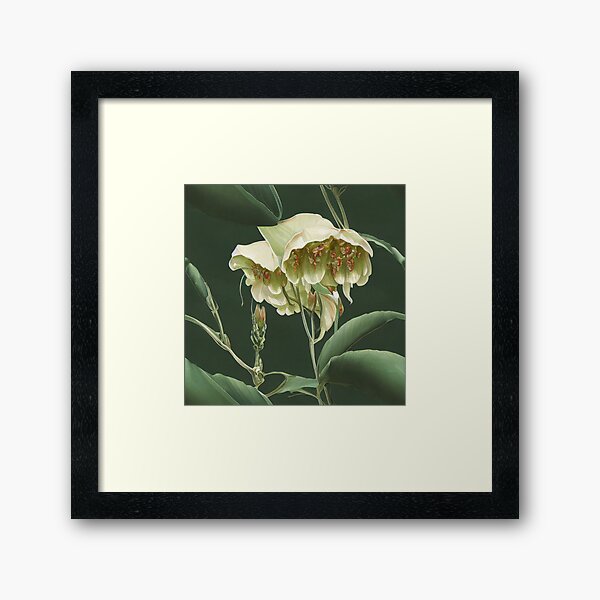 Snapdragons in Prismacolors Canvas Print / Canvas Art by Sulastri