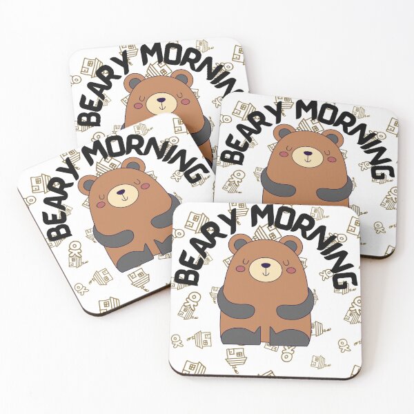 Item preview, Beary morning Cute T.shirt  designed and sold by Design minds.