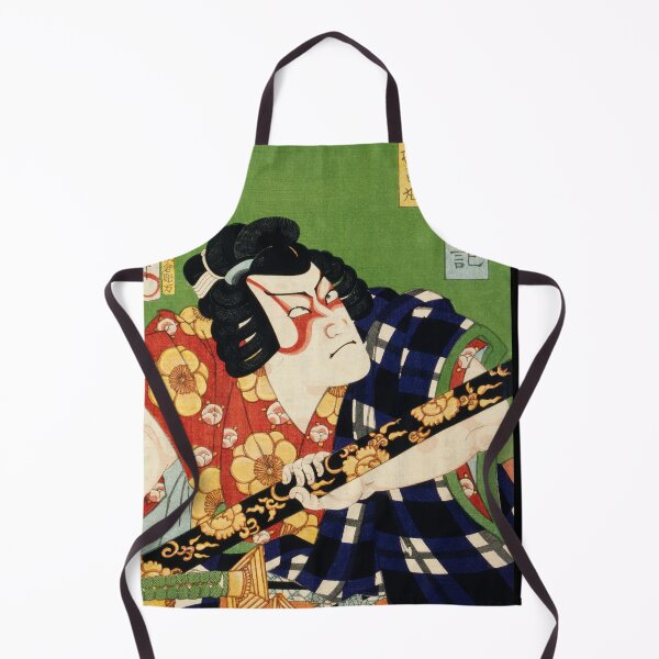 Item preview, Portraits an Actors by Toyohara Kunichika - Japanese woodblock designed and sold by TeeARTHY.