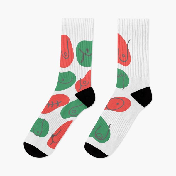 Item preview, MERRY TITSMAS! | CHRISTMAS COLORED BOOBS designed and sold by Festive Feminist.