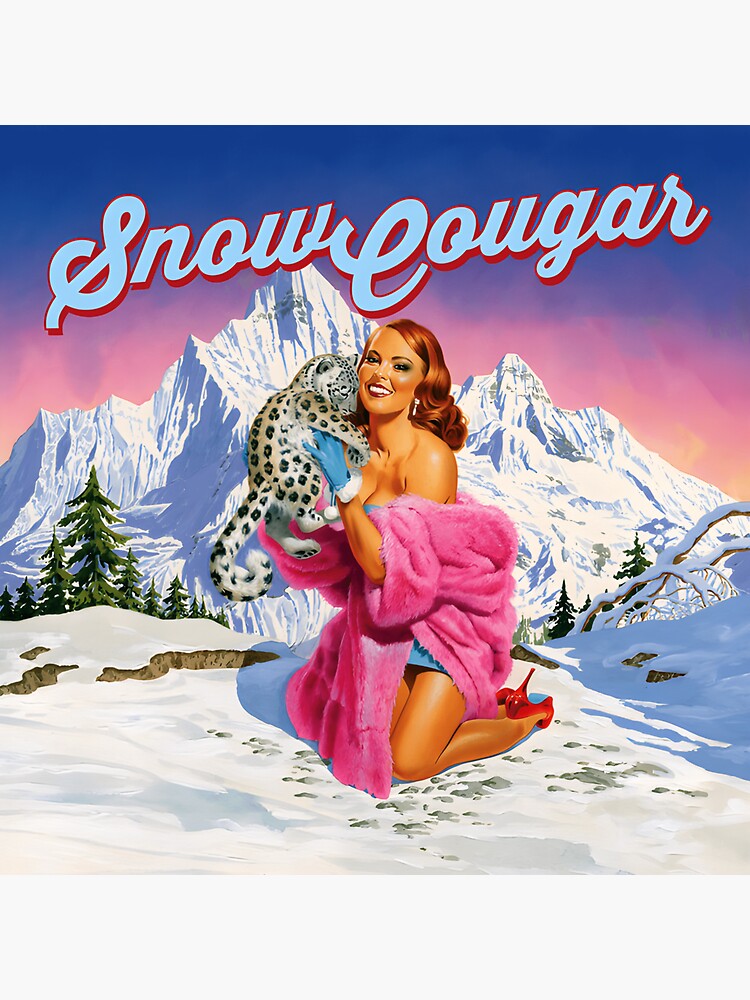 Snow Cougar album sexy girl wearing pink shirt